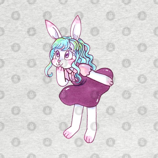 Cute Bunny by LittleGreenHat